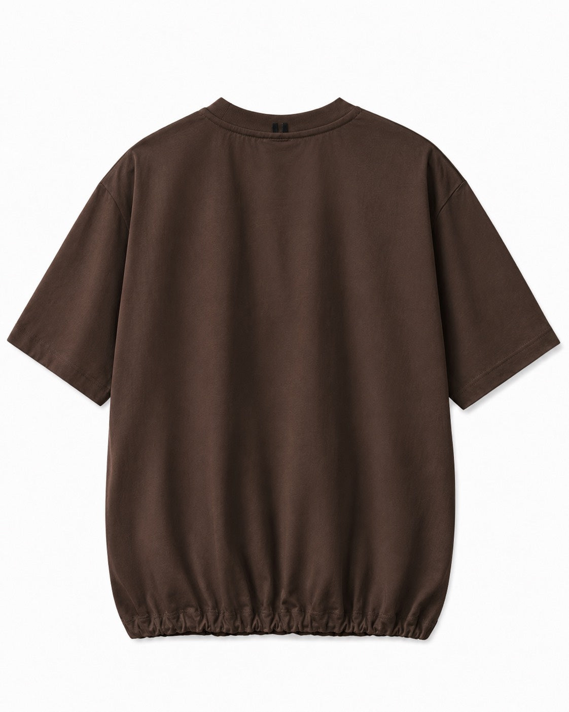 DRAWSTRING HEM POCKET TEE