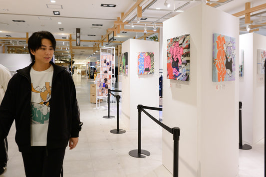 北山宏光さんが阪急うめだ本店 NAG POPUP STOREにご来場