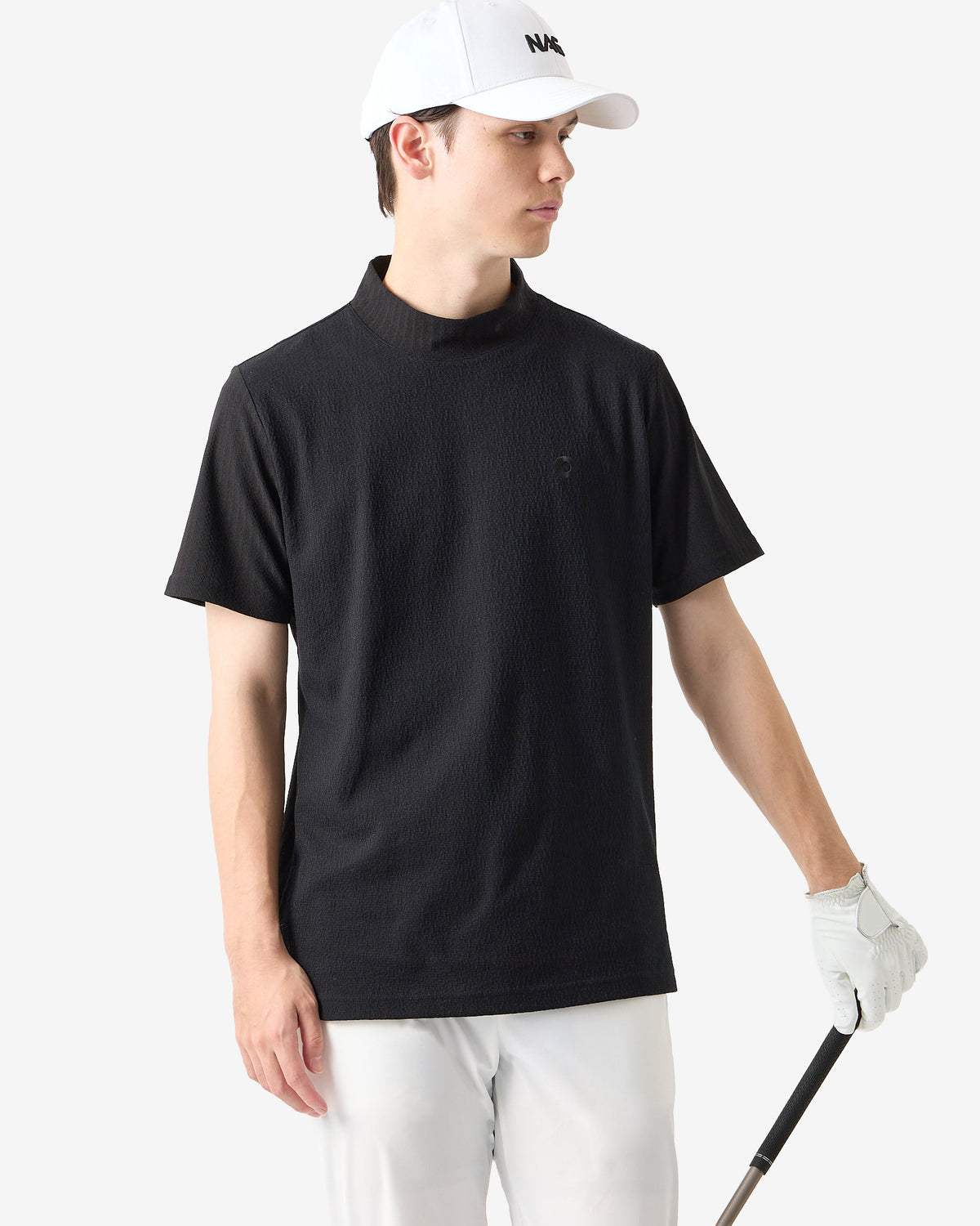 NAG SIGNATURE MOCK NECK TEE