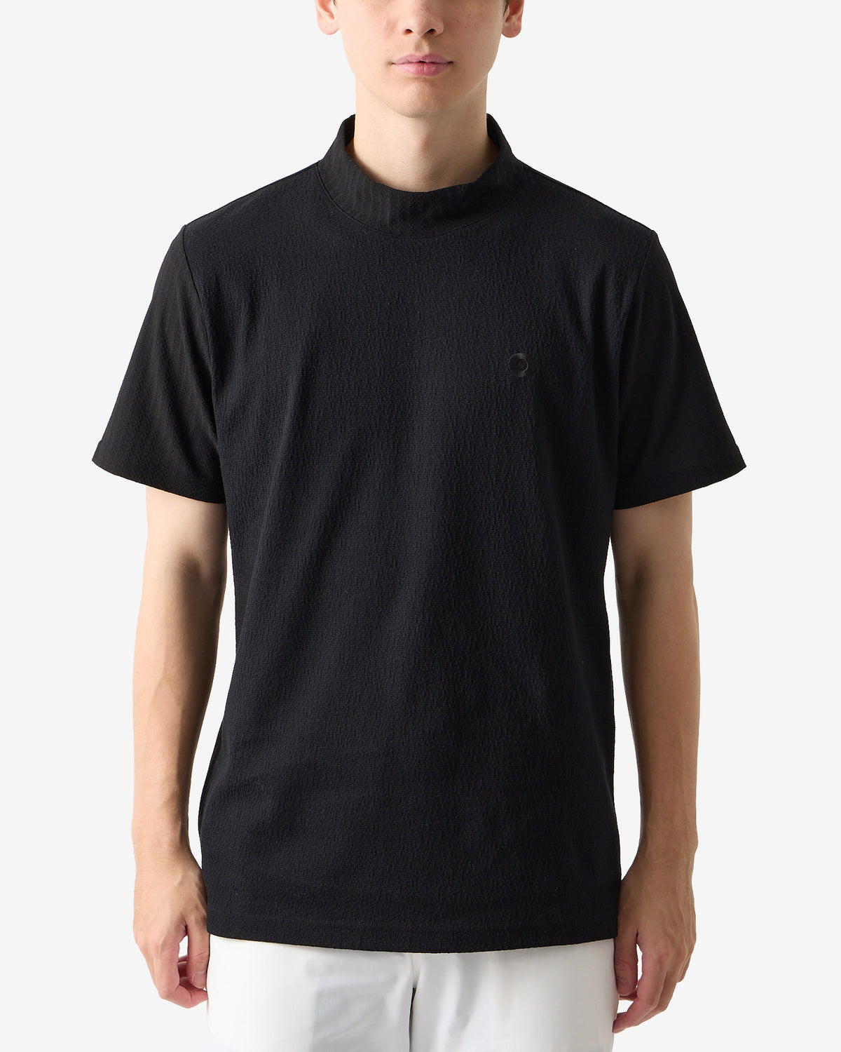 NAG SIGNATURE MOCK NECK TEE