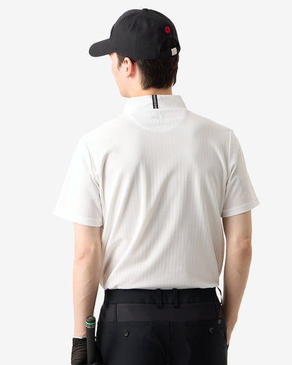 NAG SIGNATURE MOCK NECK TEE