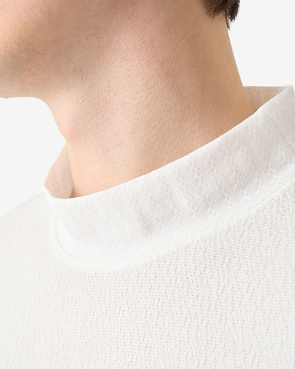 NAG SIGNATURE MOCK NECK TEE