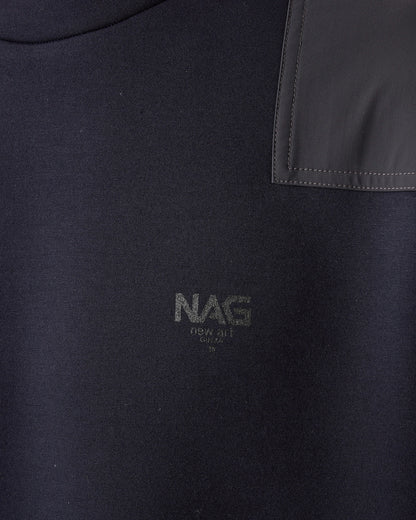 SHOULDER BLOCK CREW SWEAT