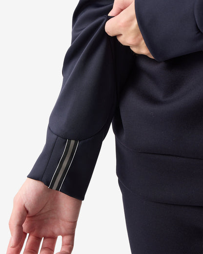 SHOULDER BLOCK CREW SWEAT