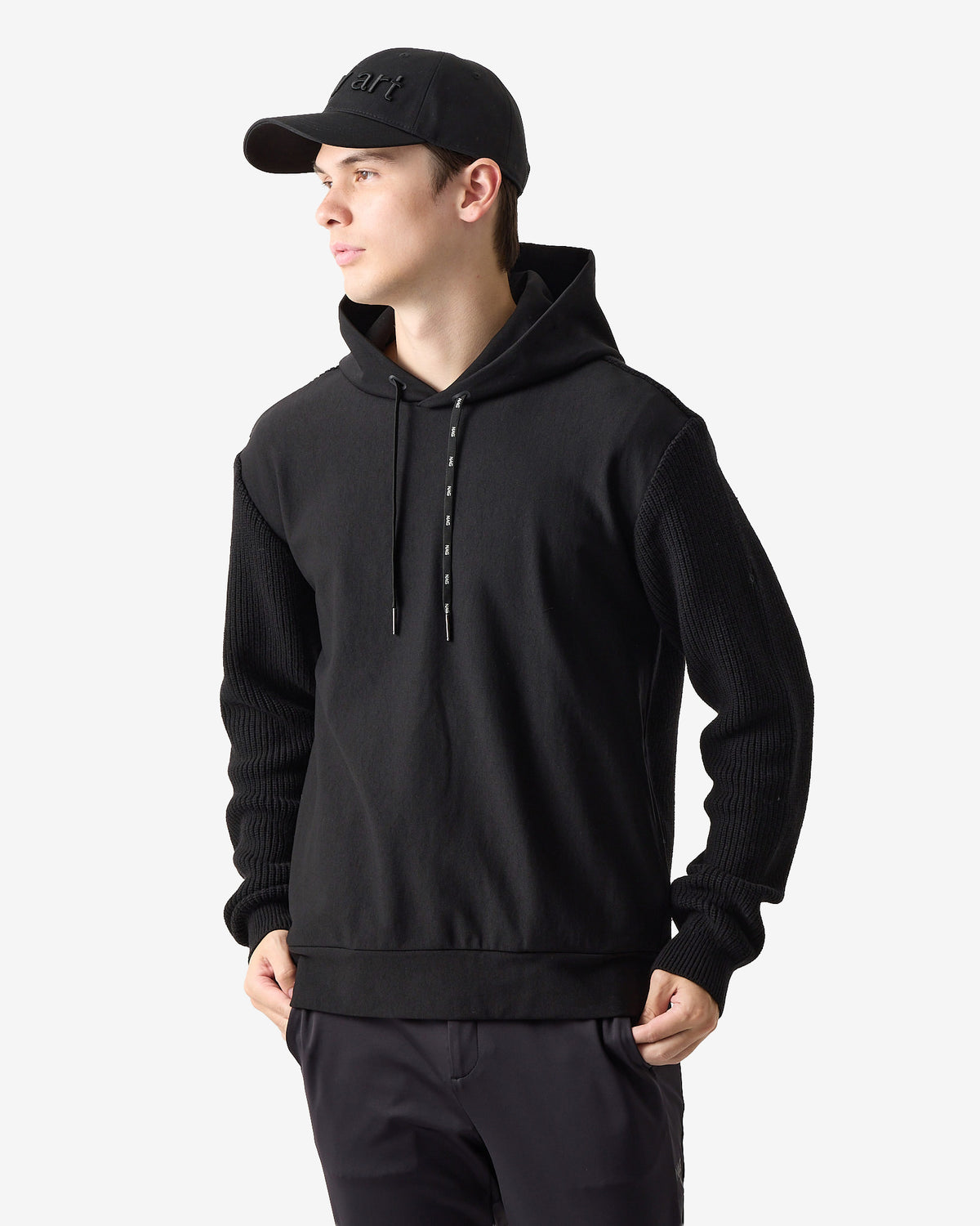 NAG HYBRID KNIT HOODIE