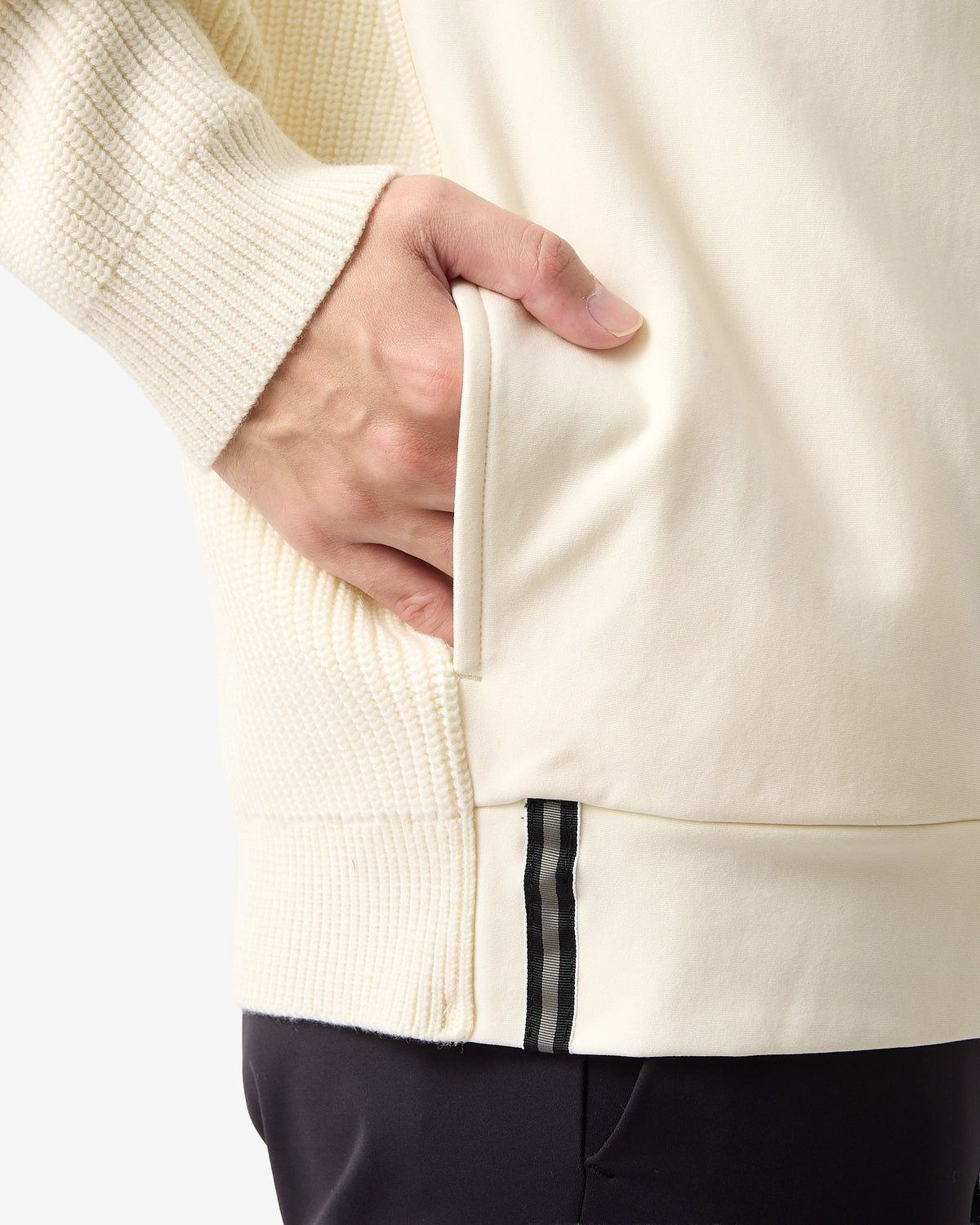 NAG HYBRID KNIT HOODIE