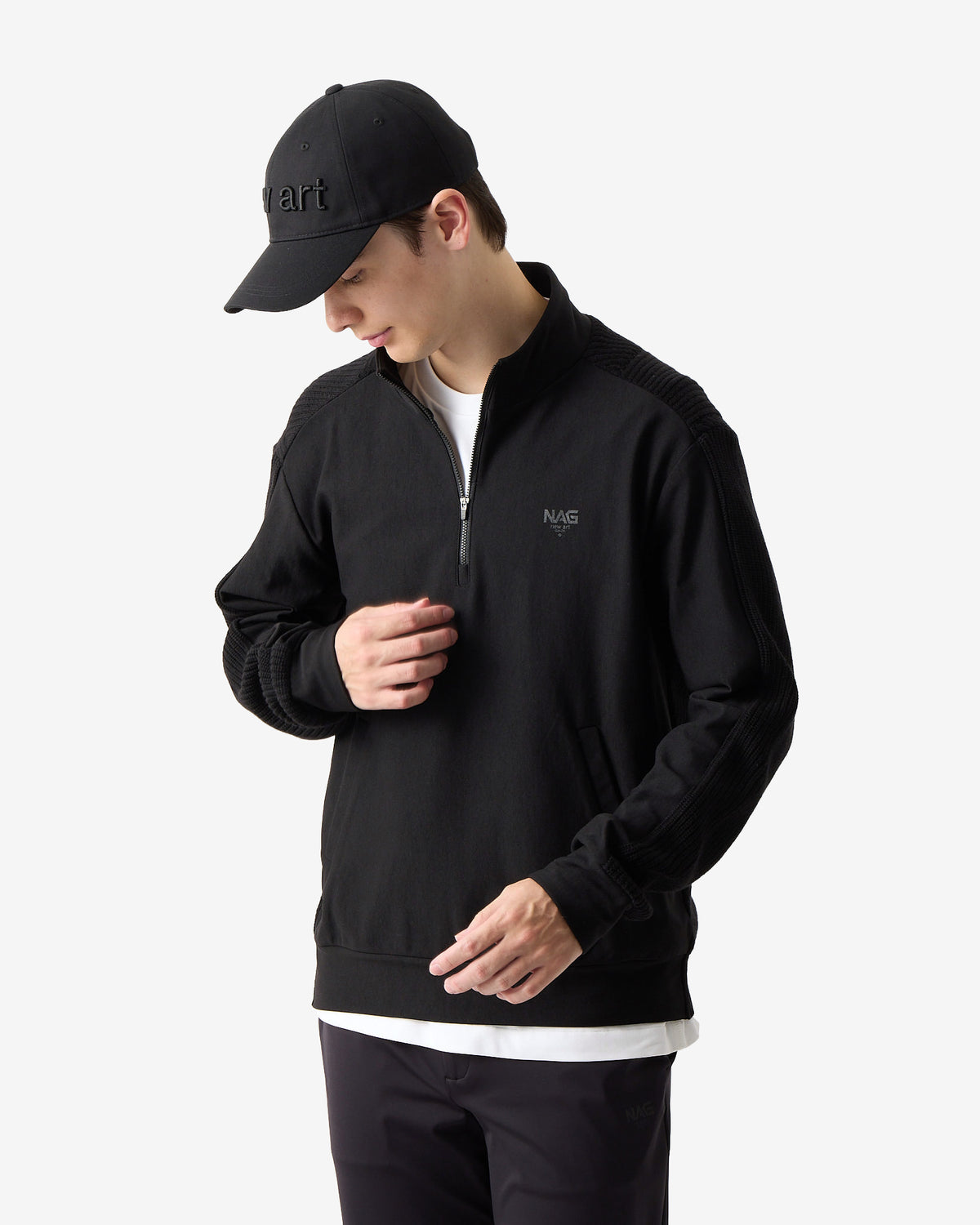 NAG HYBRID KNIT HALF ZIP