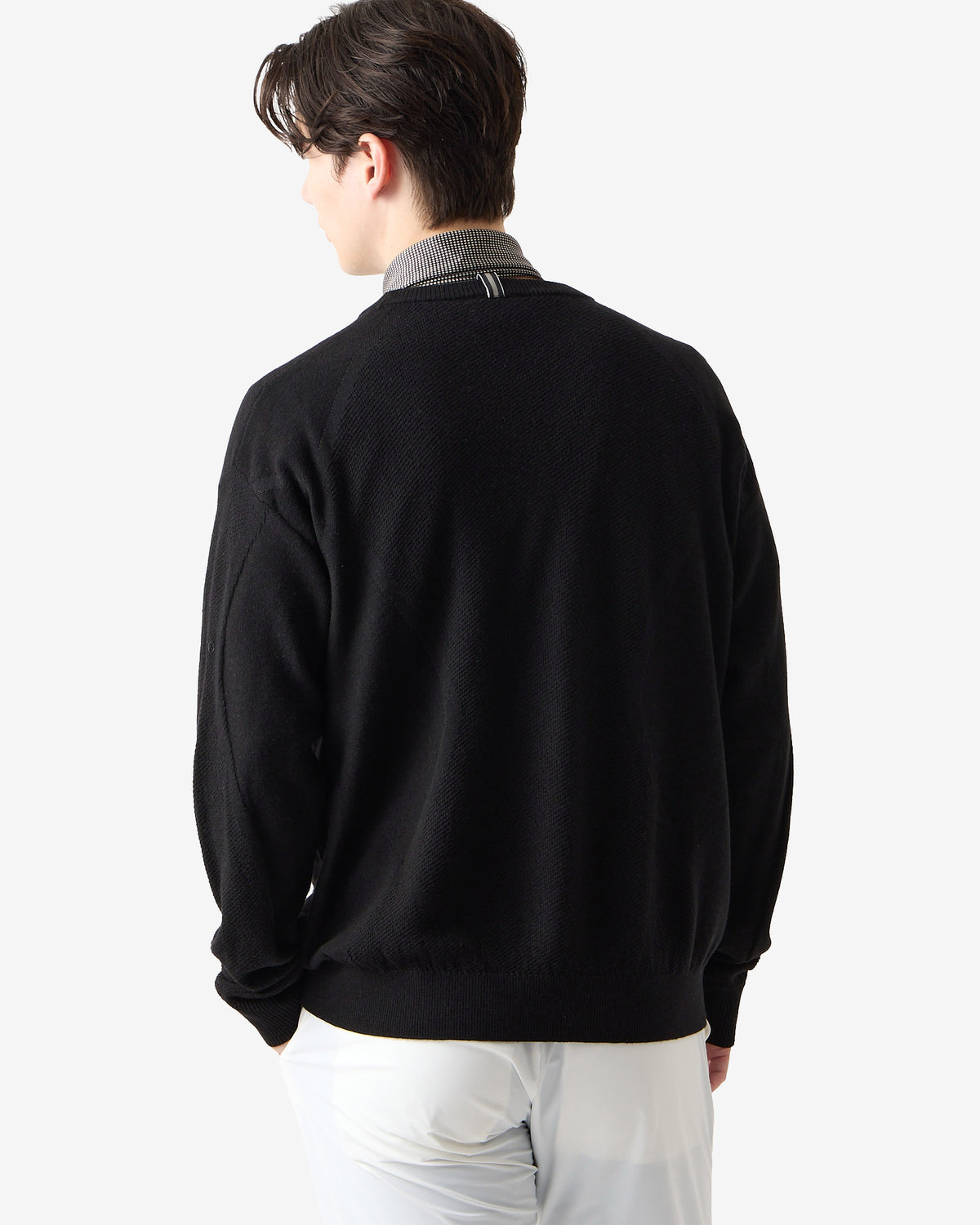 NAG ARGYLE KNIT CREW