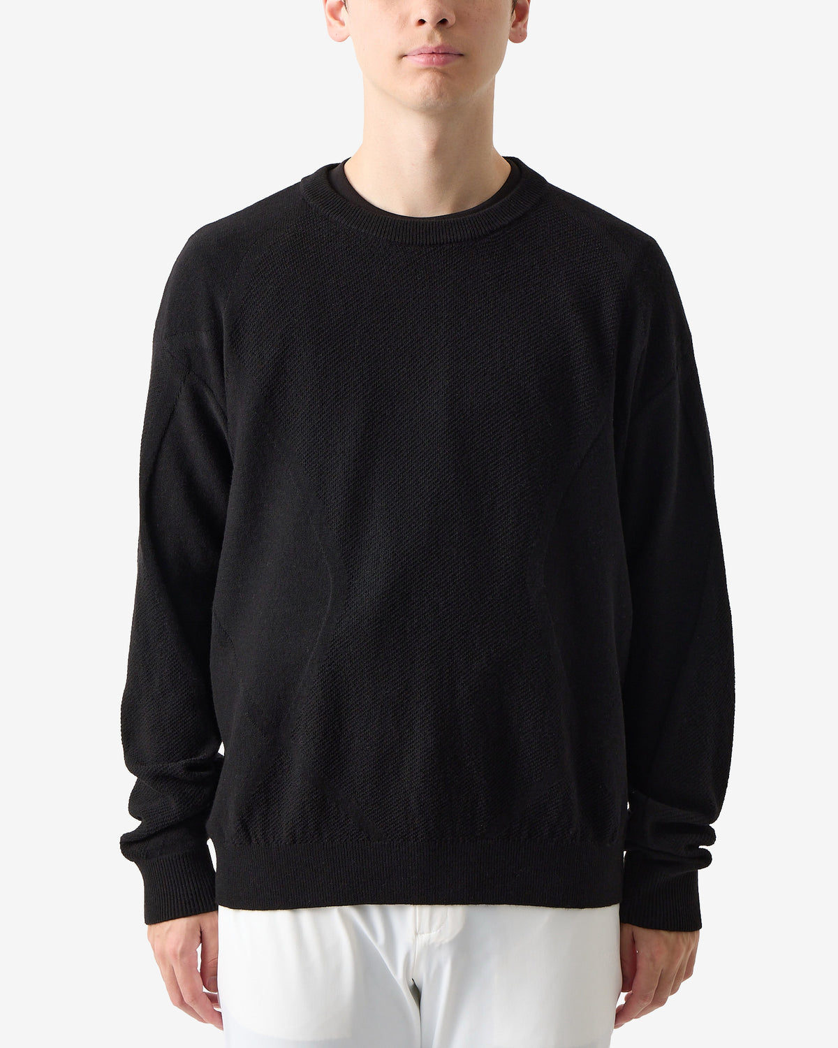 NAG ARGYLE KNIT CREW