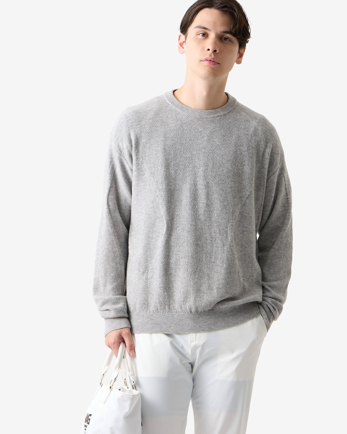 NAG ARGYLE KNIT CREW