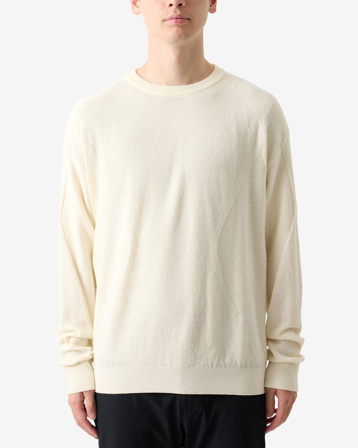 NAG ARGYLE KNIT CREW