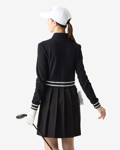 NAG PLEATED POLO DRESS