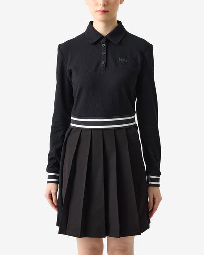 NAG PLEATED POLO DRESS