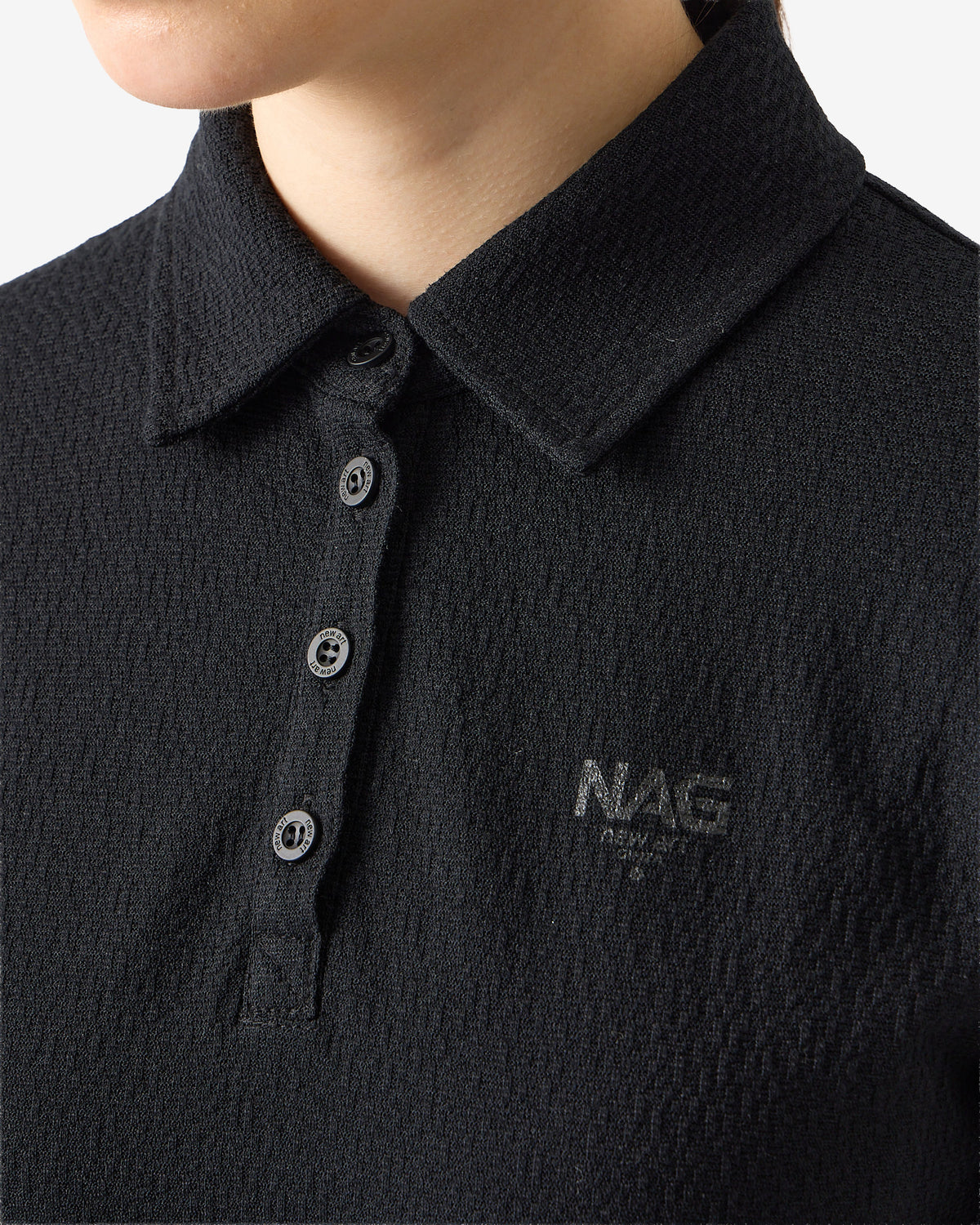 NAG PLEATED POLO DRESS
