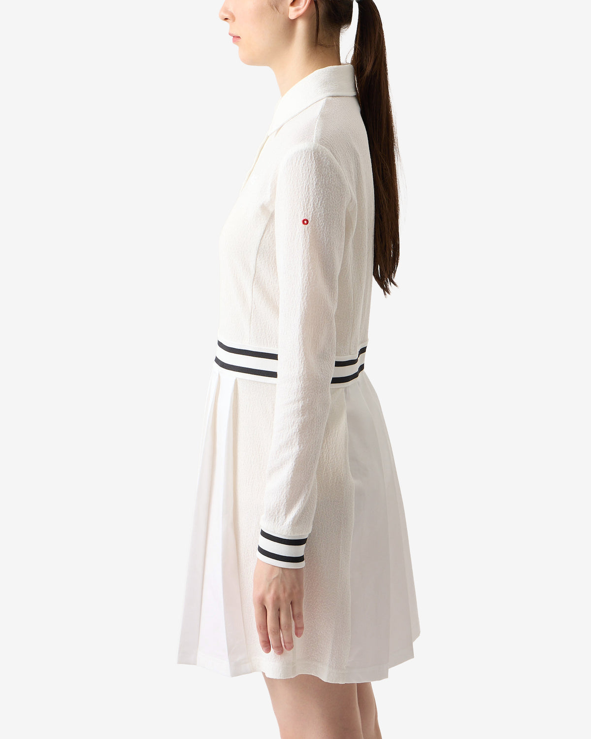 NAG PLEATED POLO DRESS
