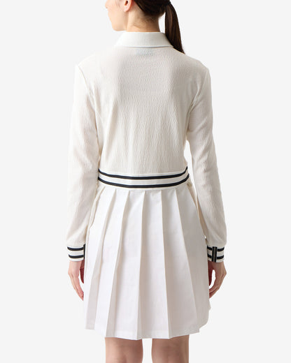 NAG PLEATED POLO DRESS