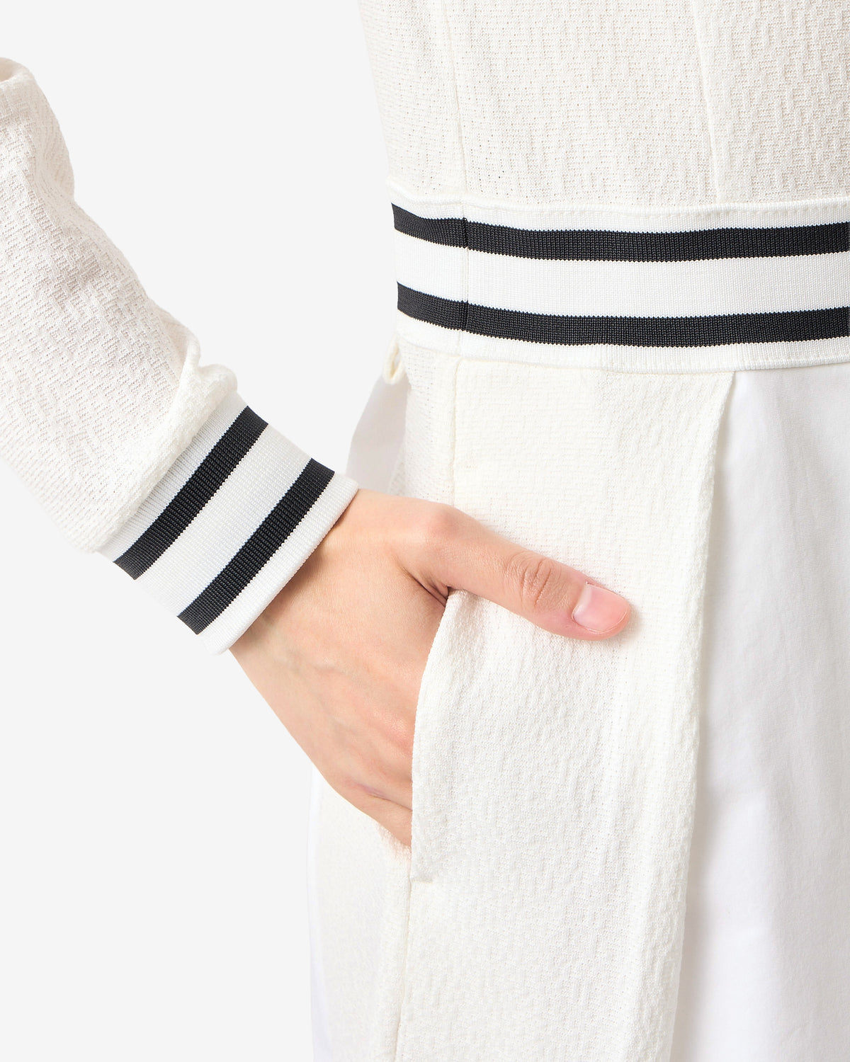 NAG PLEATED POLO DRESS