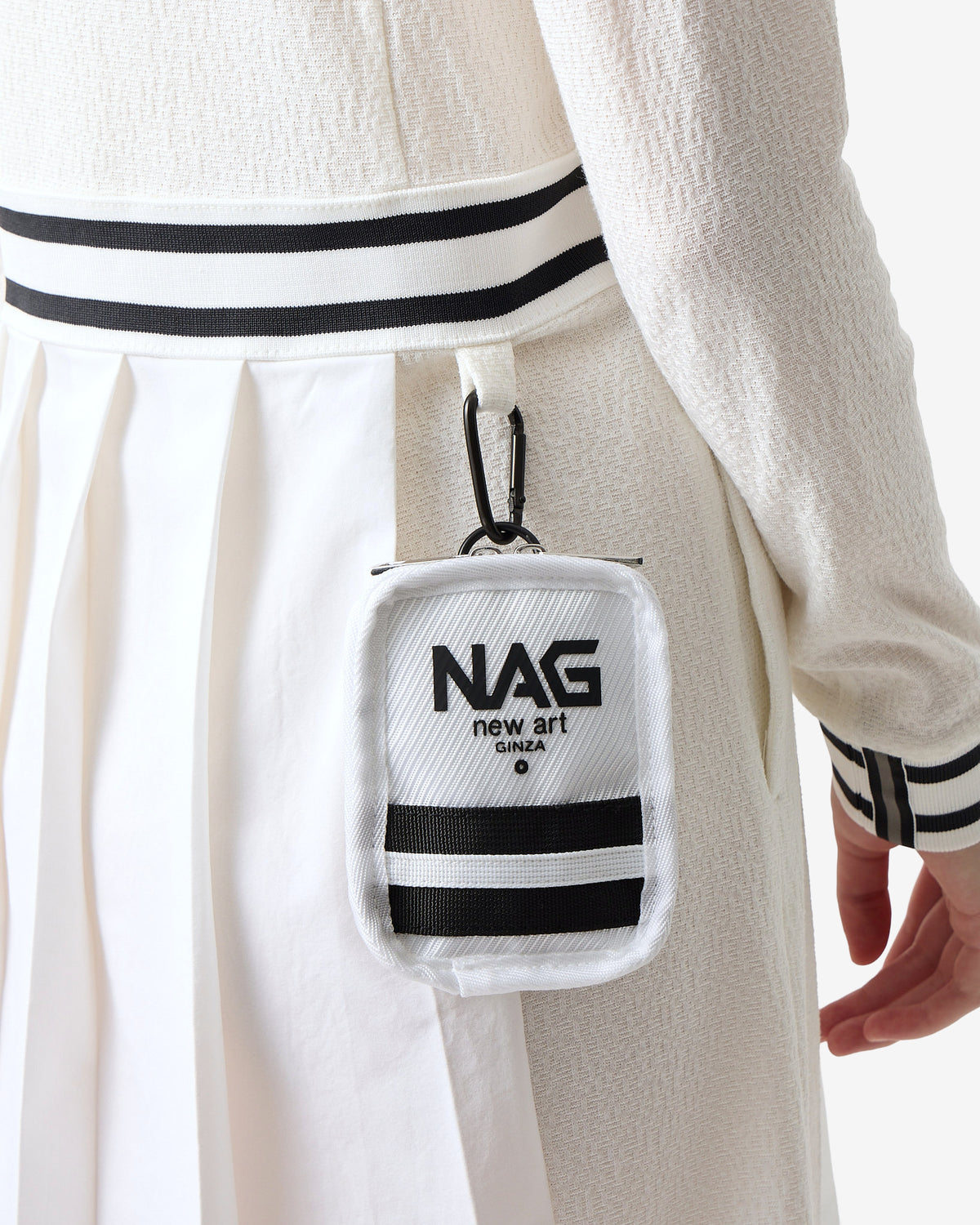 NAG PLEATED POLO DRESS
