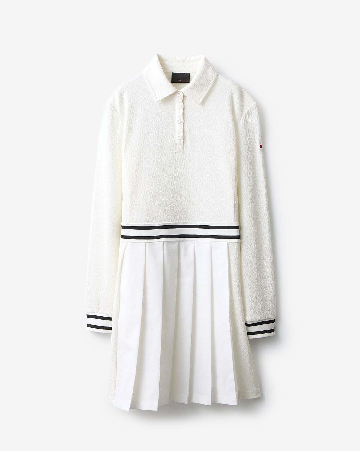 NAG PLEATED POLO DRESS