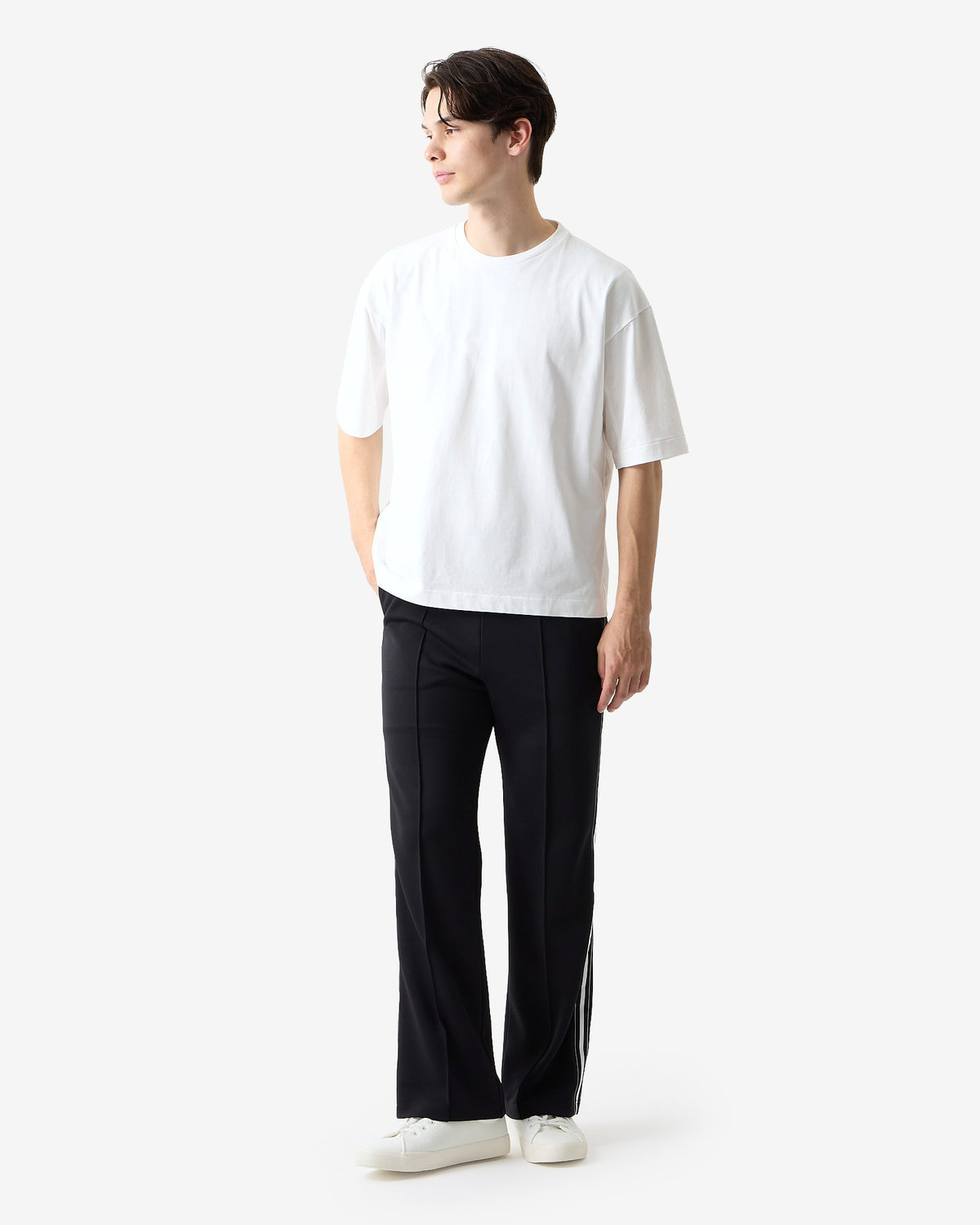NAG SIDE STRIPE JERSEY PANTS