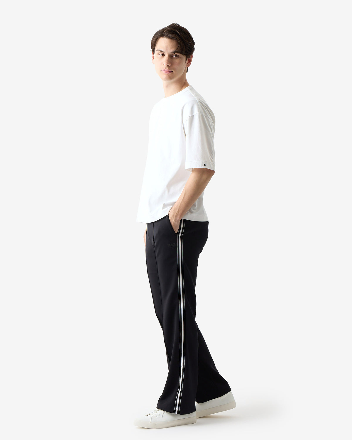 NAG SIDE STRIPE JERSEY PANTS