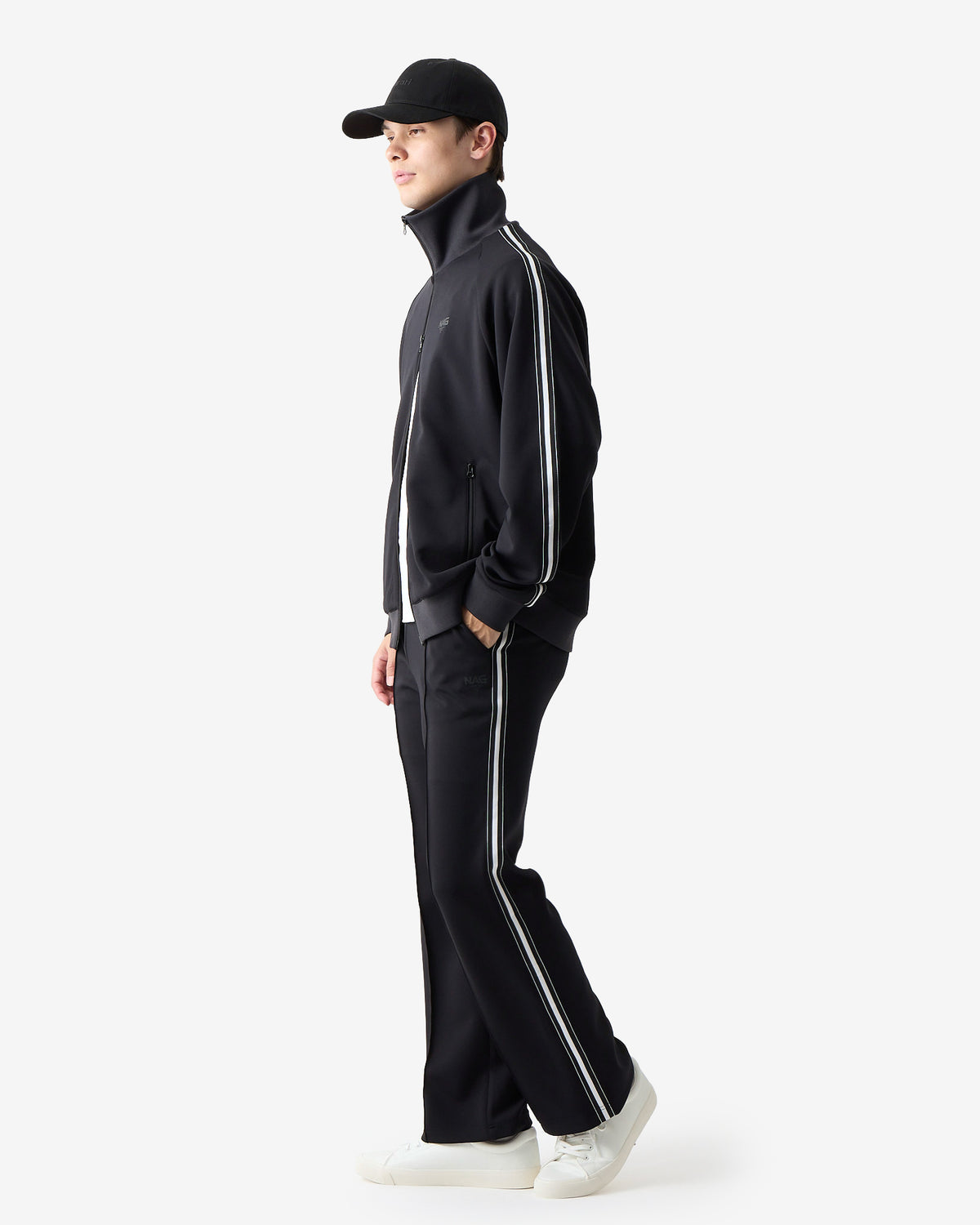 NAG SIDE STRIPE JERSEY PANTS