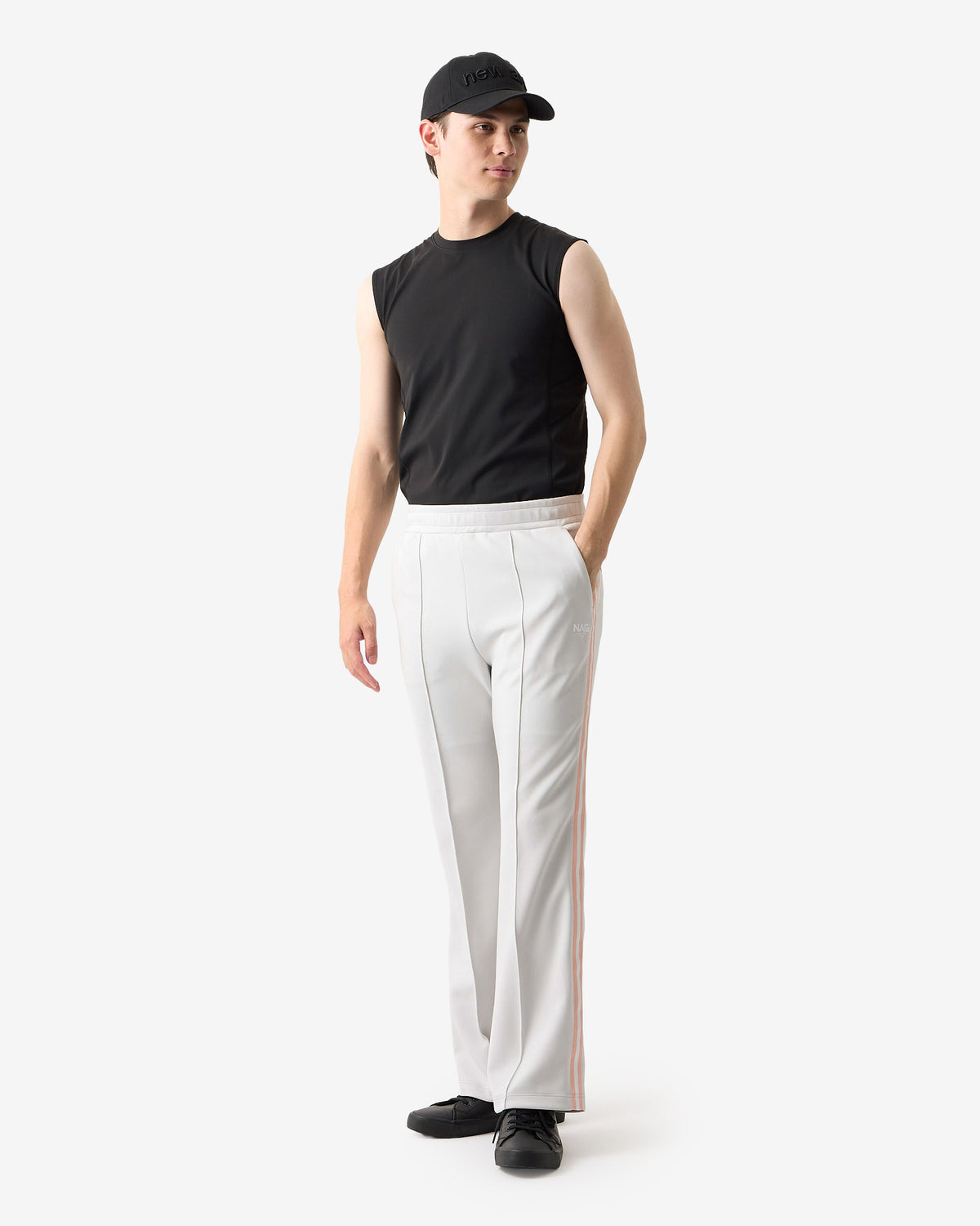 NAG SIDE STRIPE JERSEY PANTS