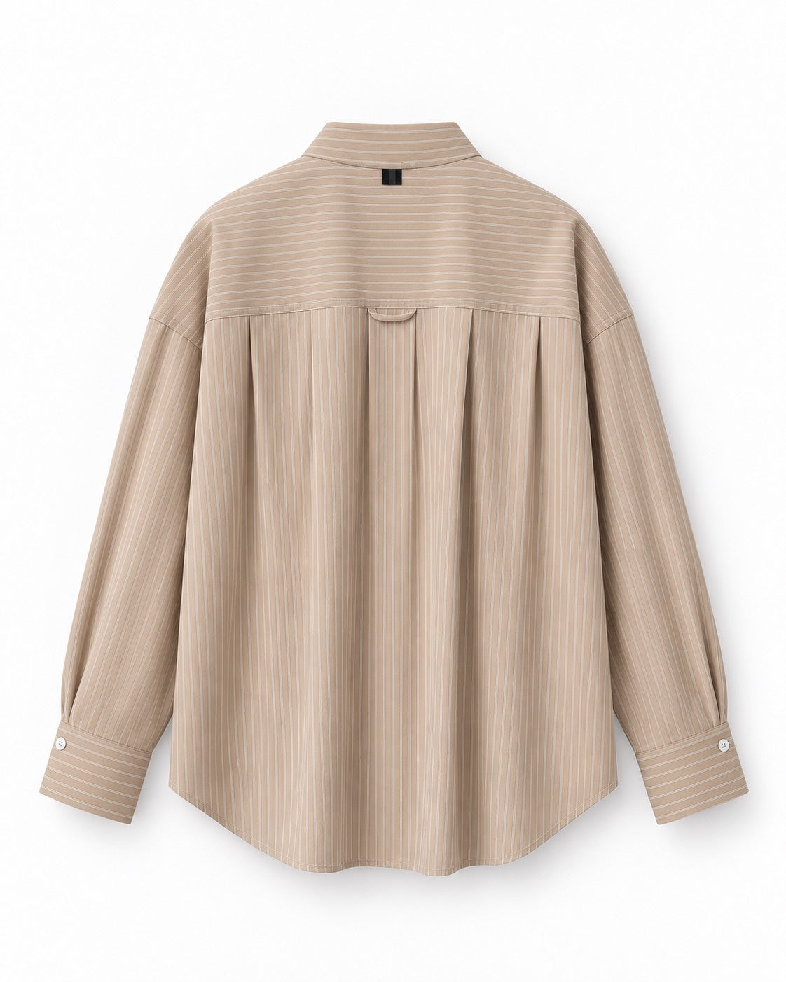 2WAY OVERSIZED WOMEN'S SHIRT STRIPE