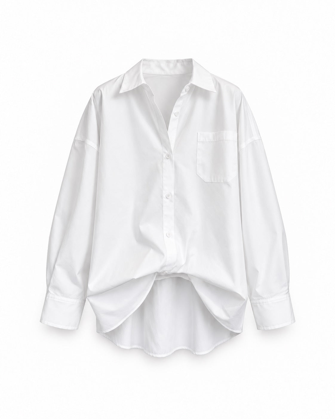 2WAY OVERSIZED WOMEN'S SHIRT