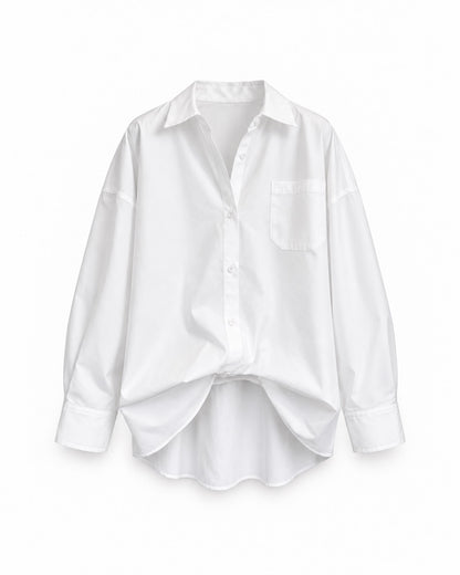 2WAY OVERSIZED WOMEN'S SHIRT