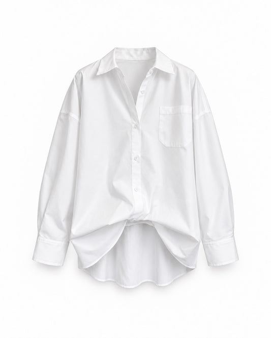 2WAY OVERSIZED WOMEN'S SHIRT