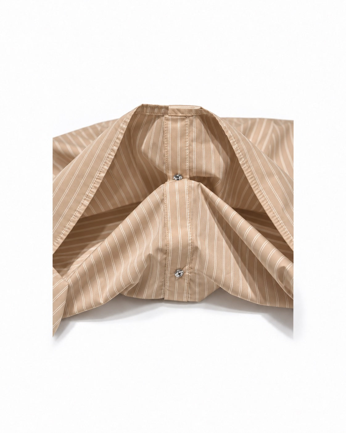 2WAY OVERSIZED WOMEN'S SHIRT STRIPE