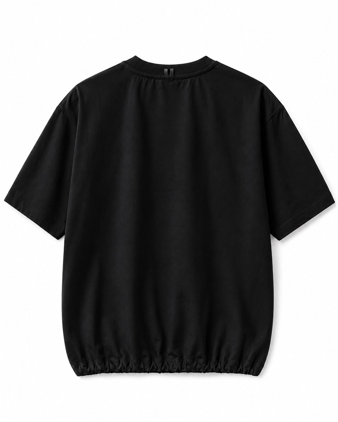 DRAWSTRING HEM POCKET TEE